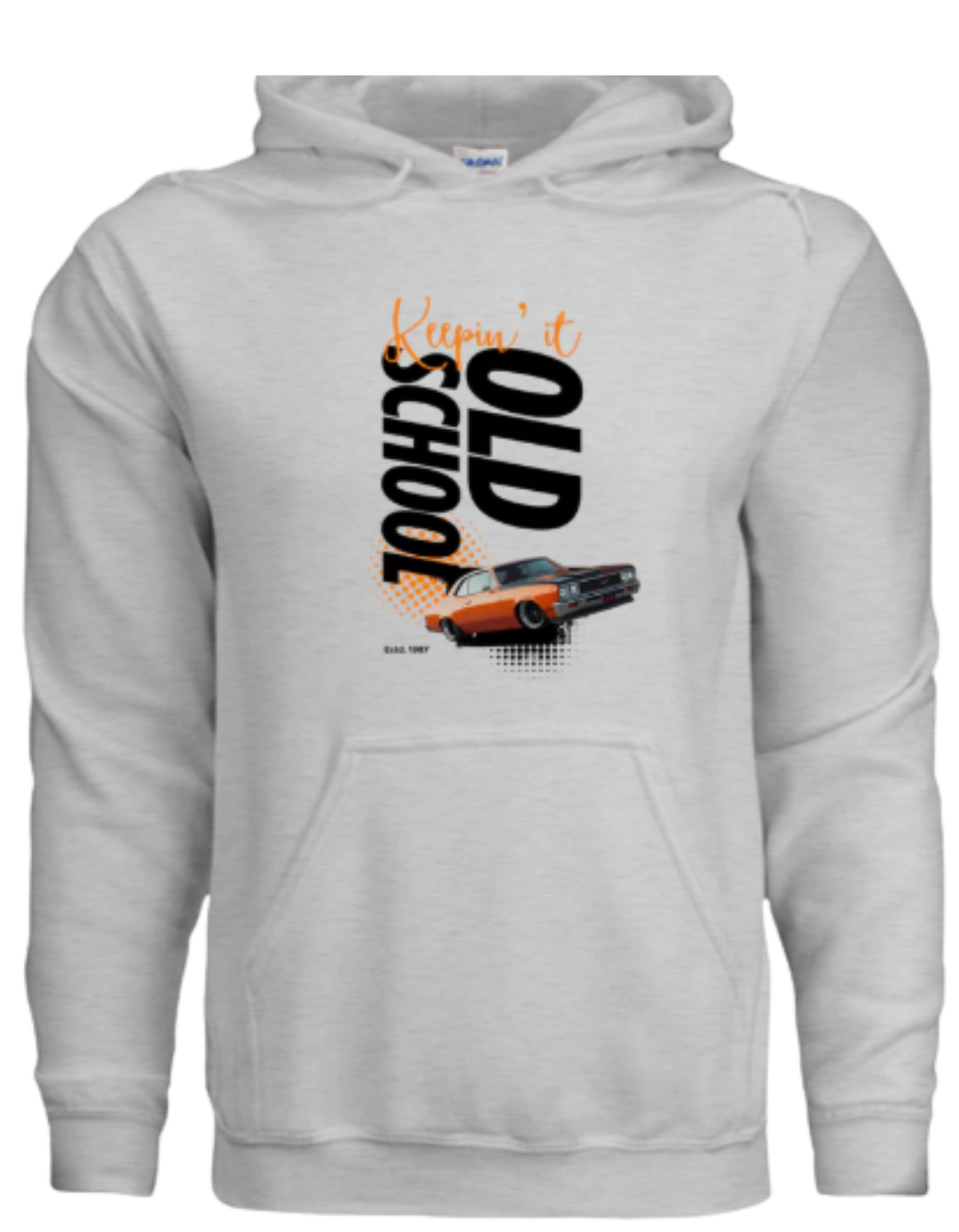 Keepin’ It Old School – Classic Heavy Blend Hoodie