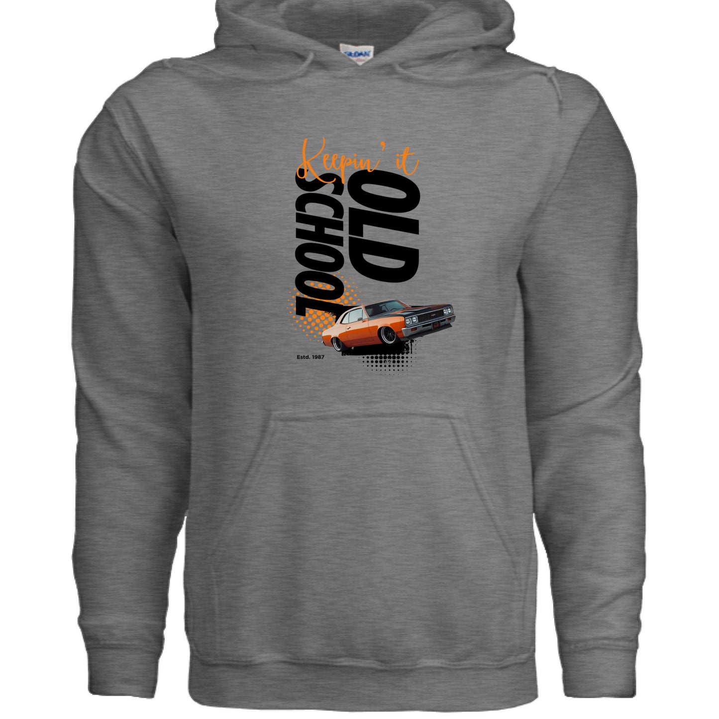 GRAPHITE HEATHER - FRONT